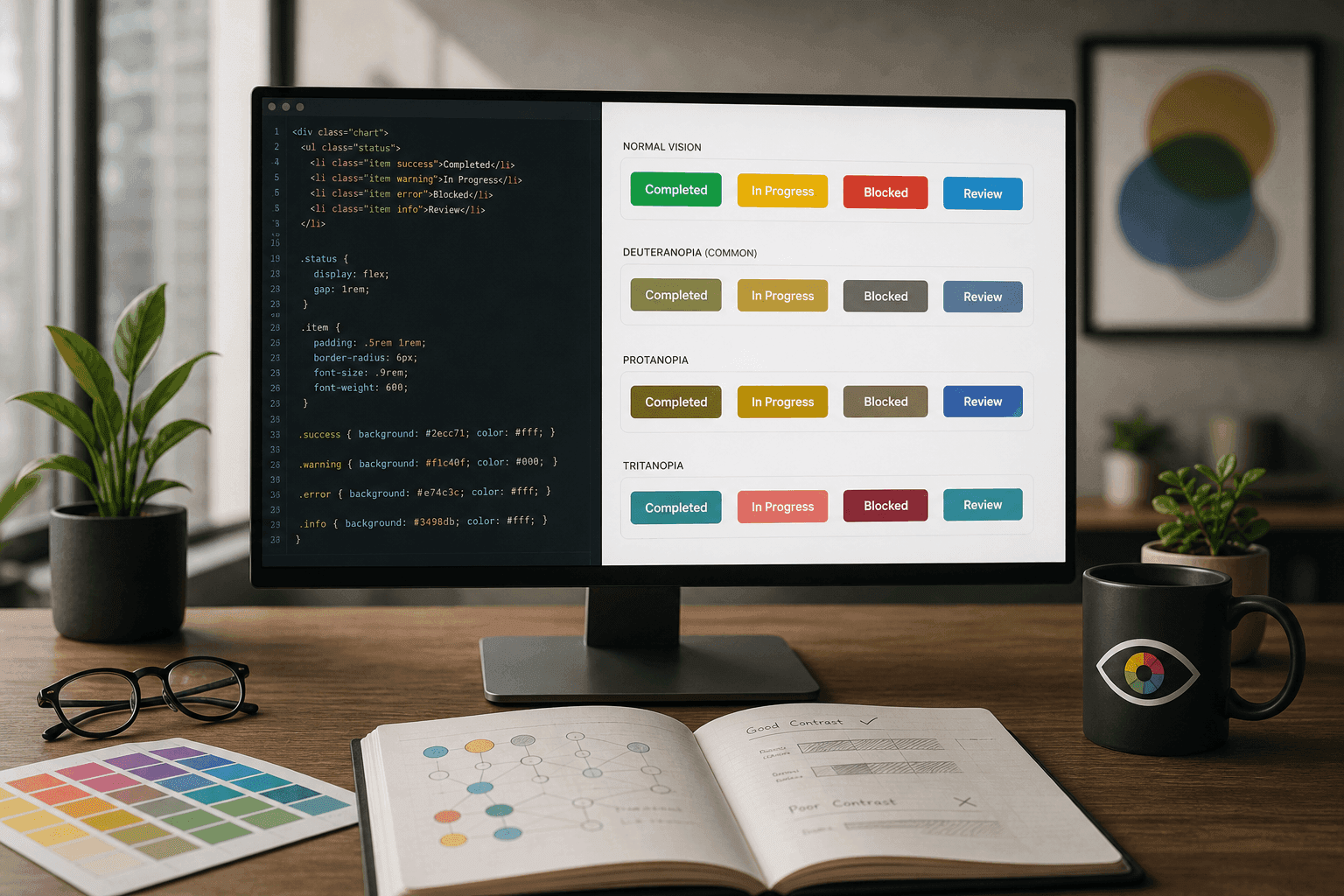 Designing for Color Blindness: Complete Accessible Color Guide 2026
