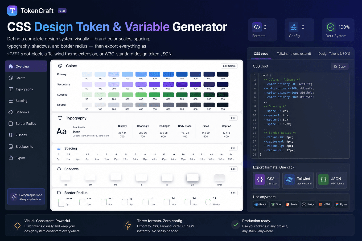 CSS Design Token Generator — Complete Guide 2025