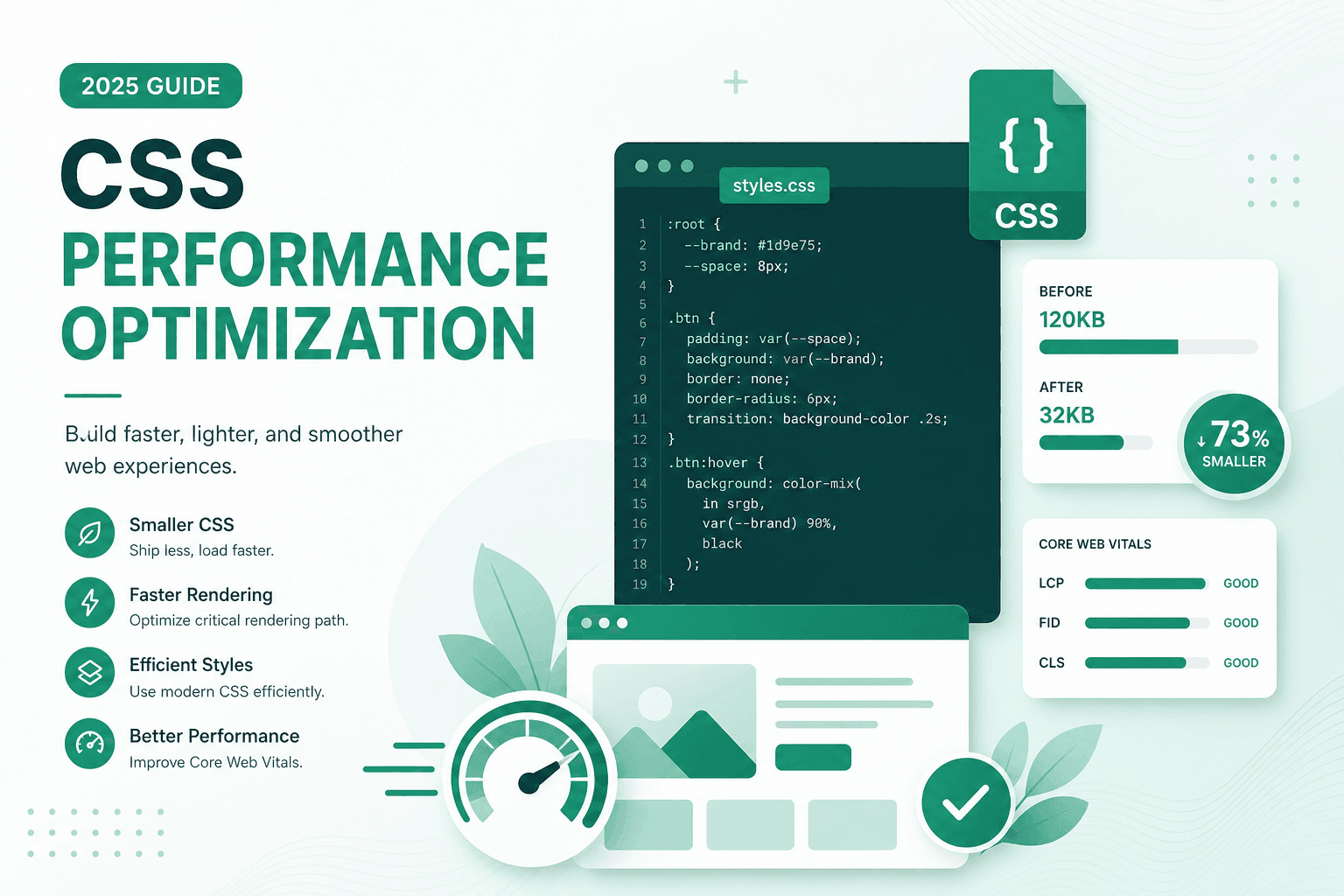 CSS Performance Optimization Guide 2025