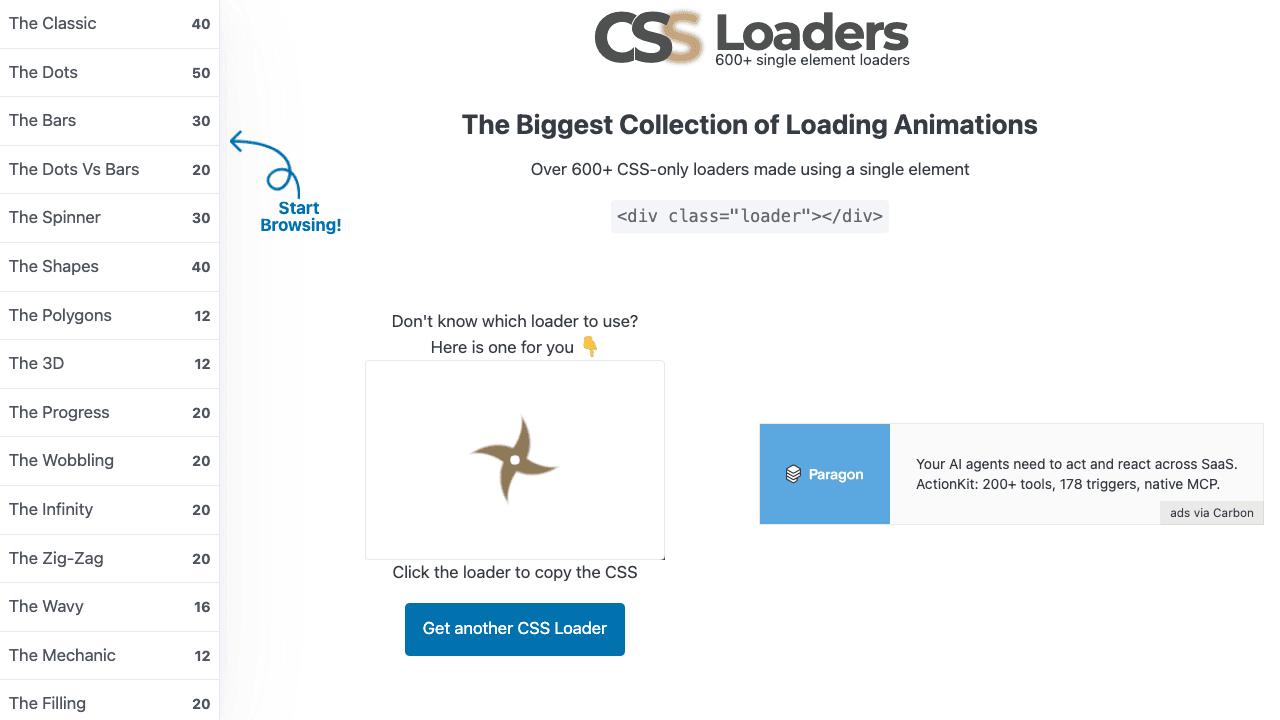 CSS Loaders preview