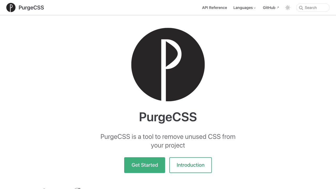 PurgeCSS preview